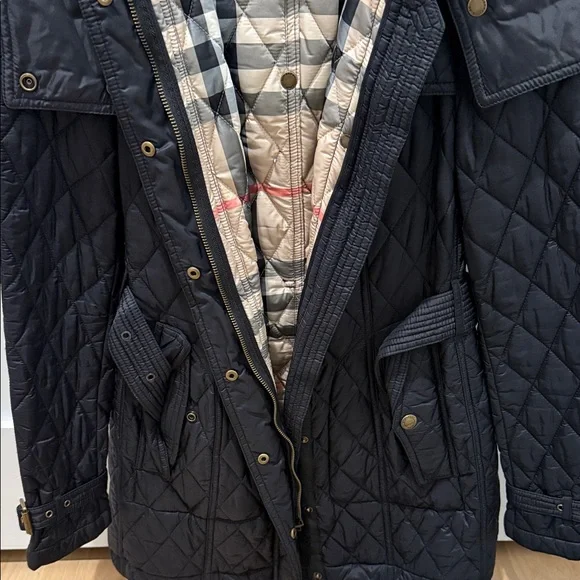 Burberry Black Quilted Utility Jacket - Picture 4 of 4